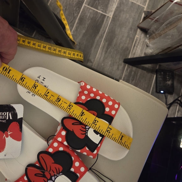 Disney Minnie Mouse Children's Flip Flops Size 5/6 - Picture 8 of 8